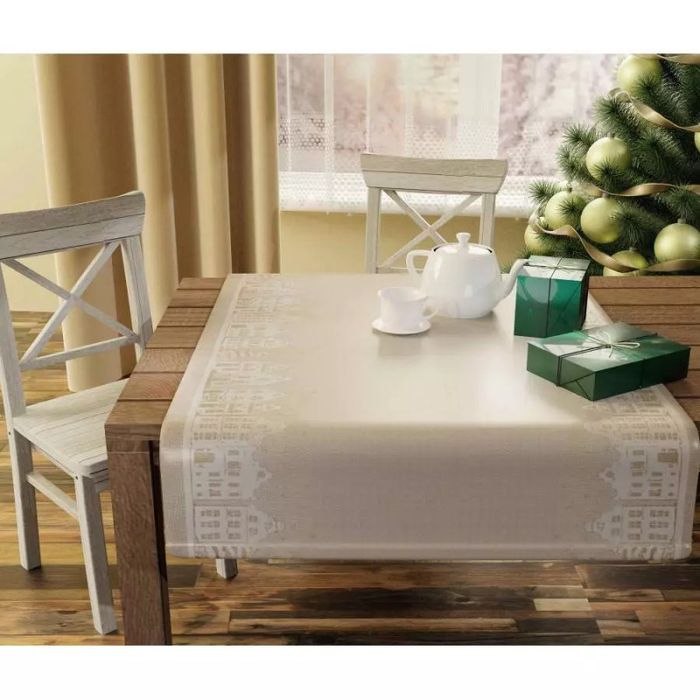 Obrus dekoracyjny bieżnik nakładka Uliczka 80x170 cm