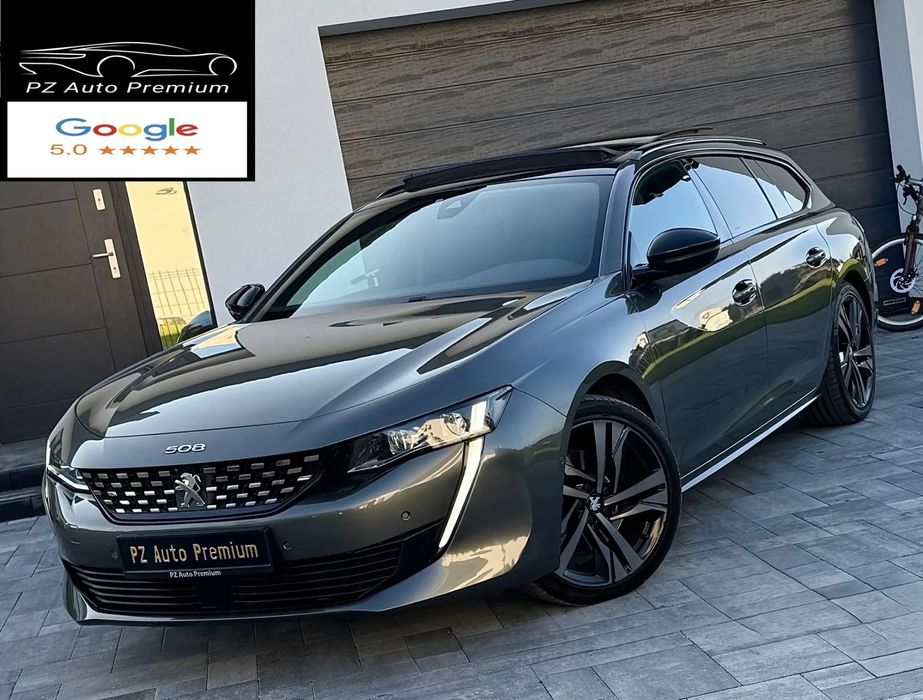 Peugeot 508 Kamey360/Masaże/El.Fotele/Noktowizor/MartwePole/Panorama/RadarACC/GT/