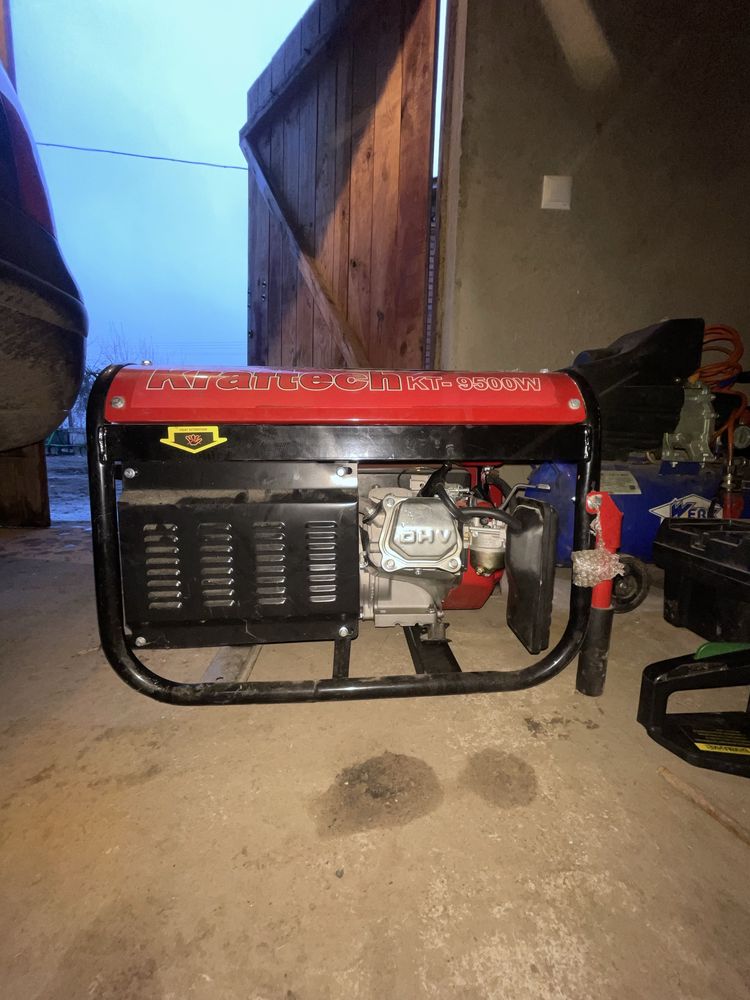 Продам бензиновий генератор Kraftech KT-9500