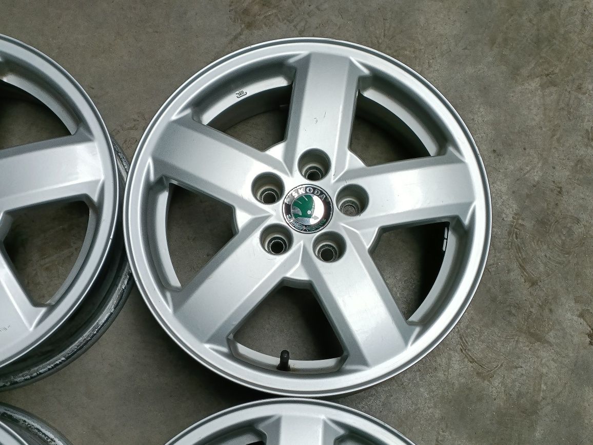 Alufelgi Felgi Skoda 15 cali 5x100 Seat VW Audi