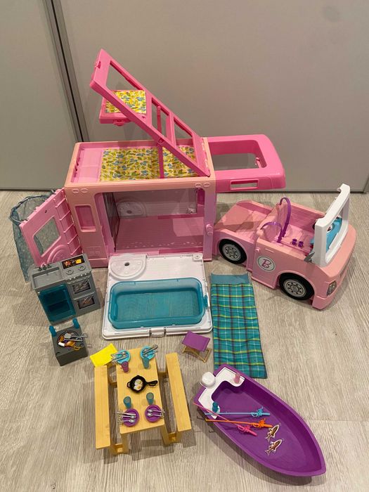 Kamper Barbie 3w1