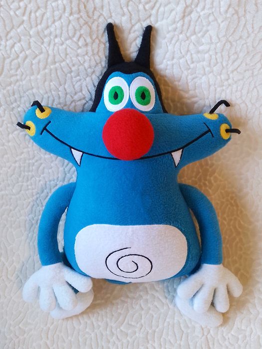 Кот Огги - мягкая игрушка ручной работы