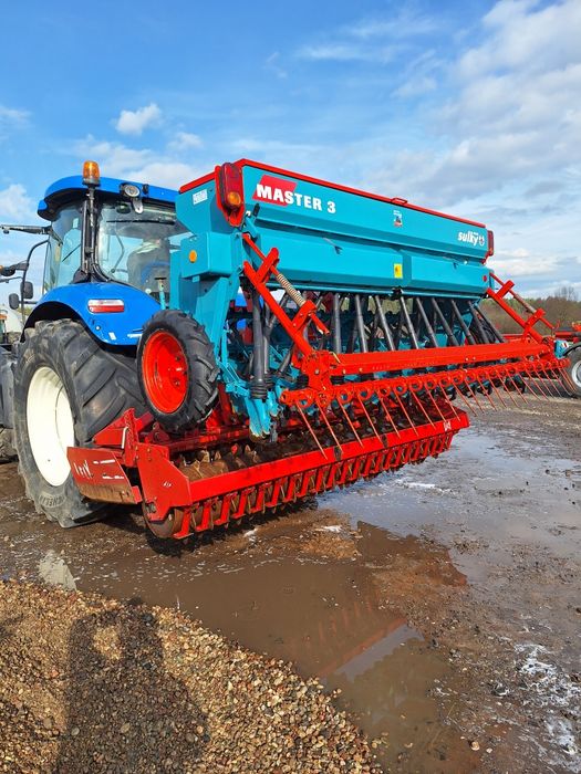 Siewnik zbożowy Sulky  Amazone hasia monosem brona wirowa agregat