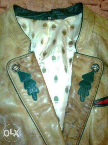 Жакет женский кожа