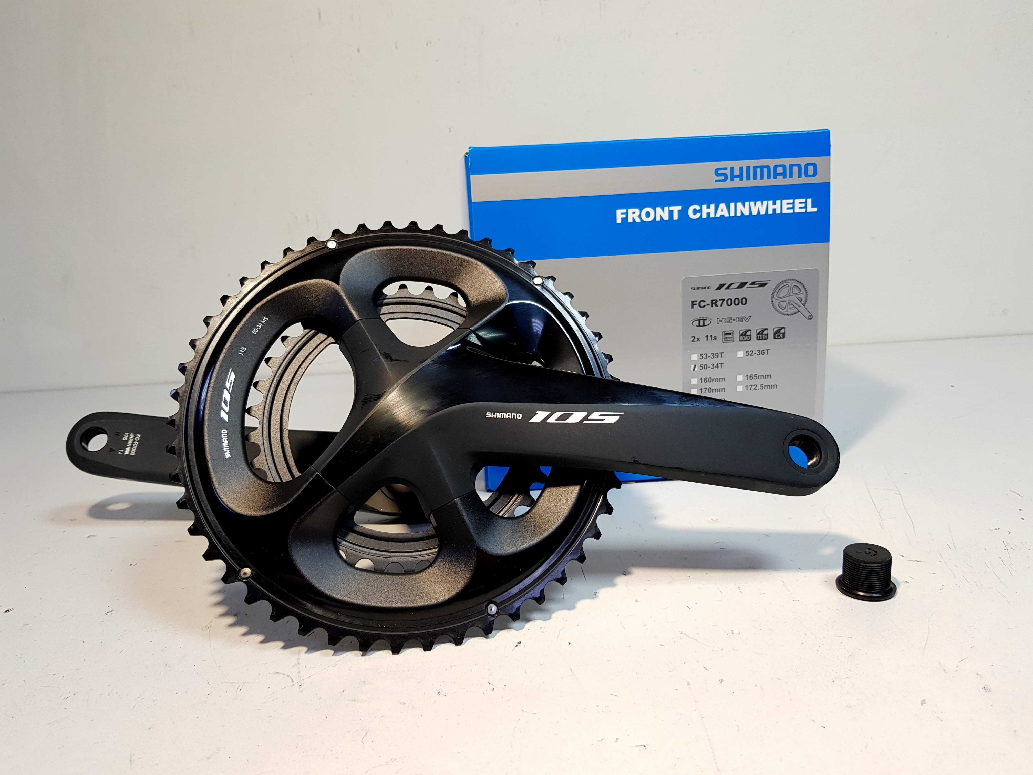 Korba Shimano FC-R7000 2x11 zakres 50-34T dłg ram 175mm szosa 105