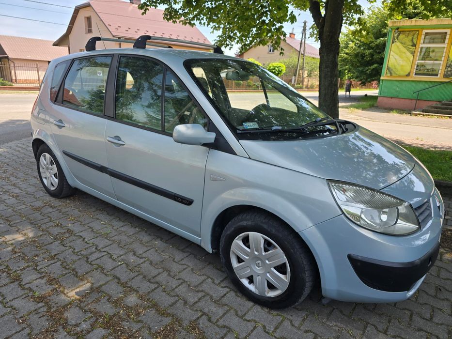 Renault scenic 2 II 1.6 LPG 03r sprawna klimatyzacja hak holowniczy