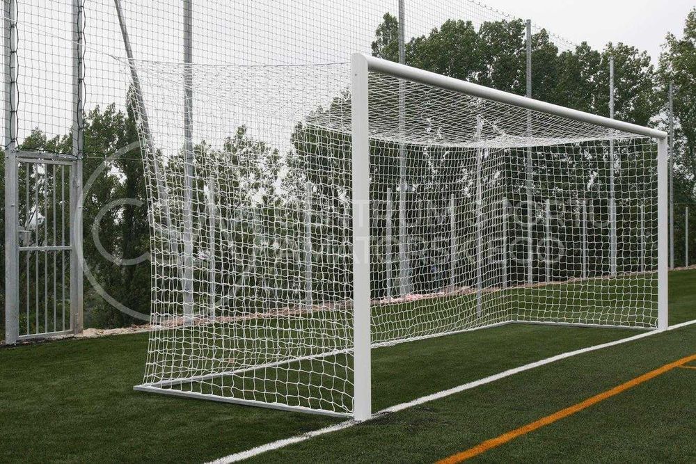 Bramka aluminiowa do piłki nożnej 7,32×2,44 TULEJOWANA TYP 1 PRO
