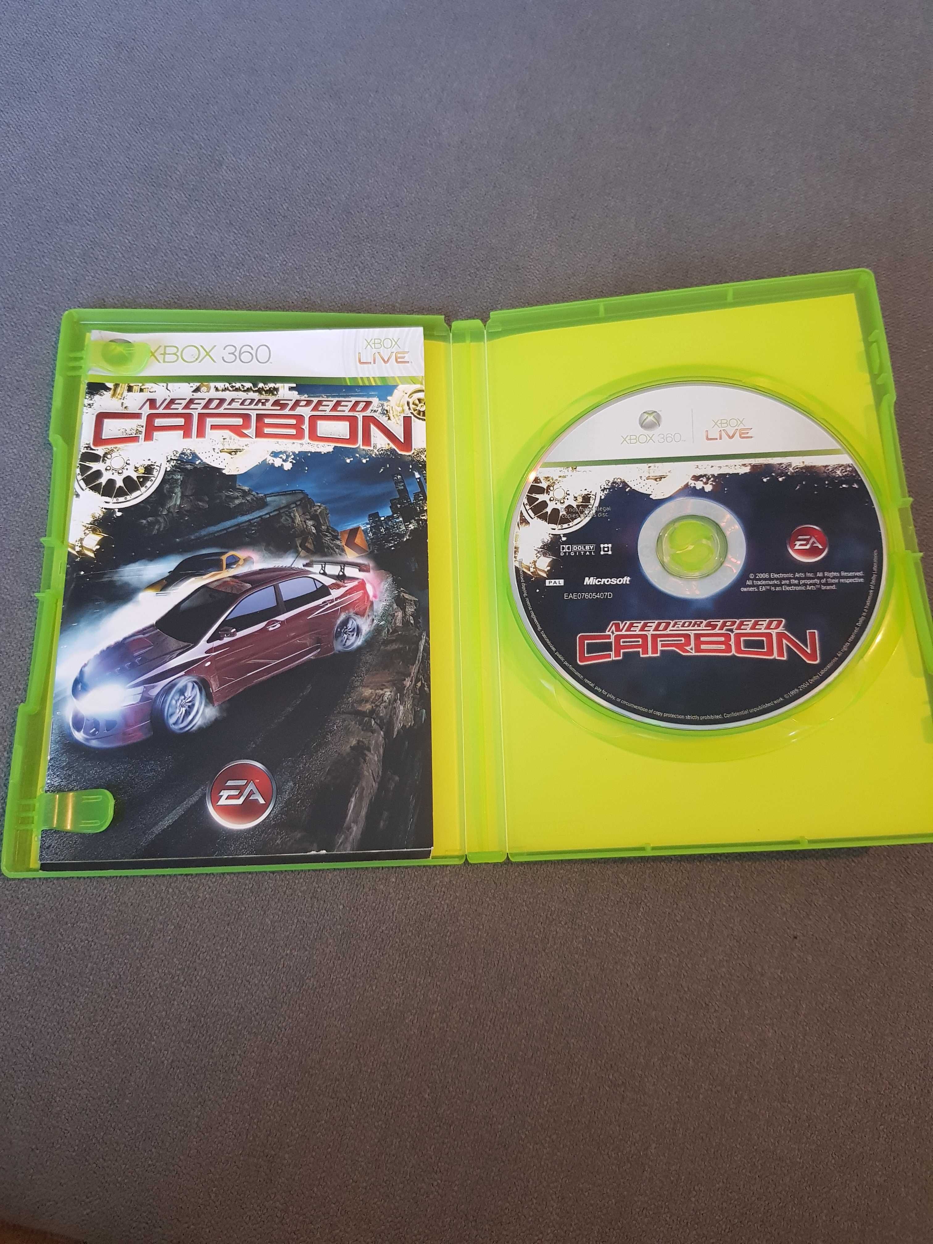 NFS Carbon Xbox 360, angielska wersja!