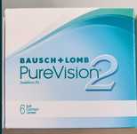 PureVision 2, 6 sztuk, -2,75, soczewki miesieczne
