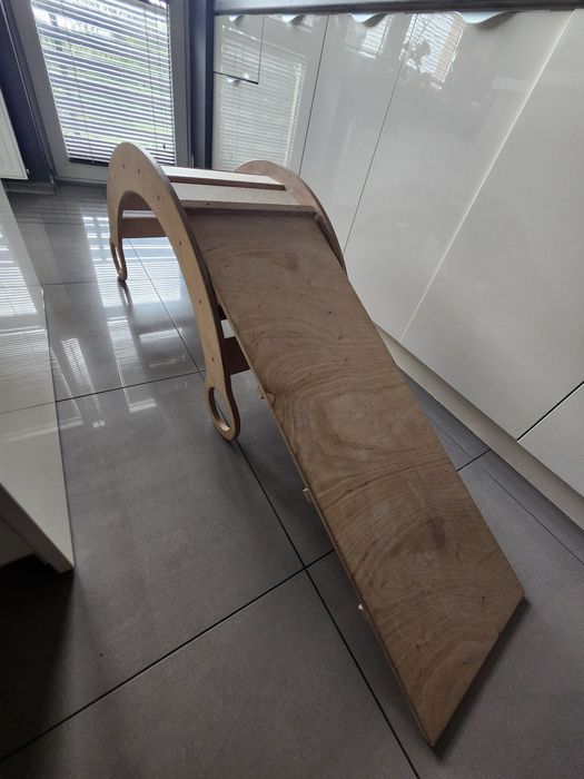 Bujak drewniany + zjezdzalnia