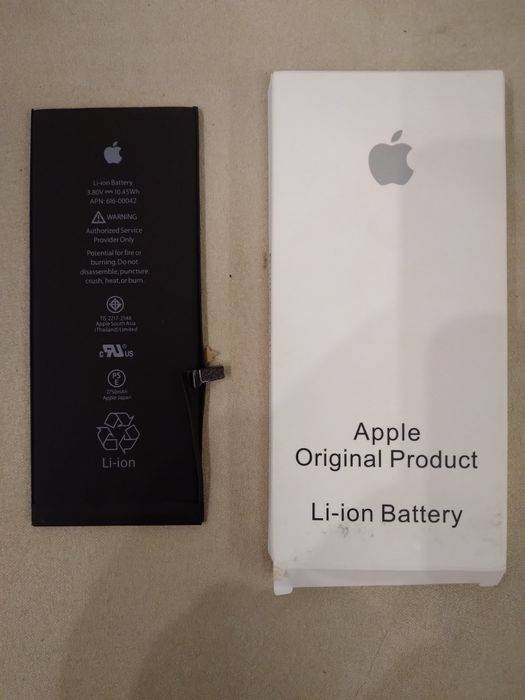 Акумулятор до iPhone 6+ оригінал, перевірено,  заряджено