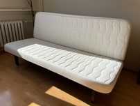 Sofa, łóżko rozkładane, Ikea Nyhamn, 140x200