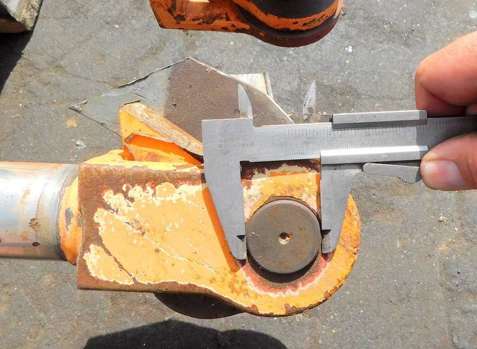 Siłownik Hydrauliczny Dł. 160cm/99cm Skok 61 cm Śmieciarka Dwustronny