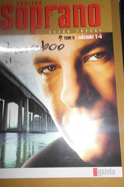 Serial Rodzina Soprano Sezon 3 Odc.1-4 Płyta Dvd