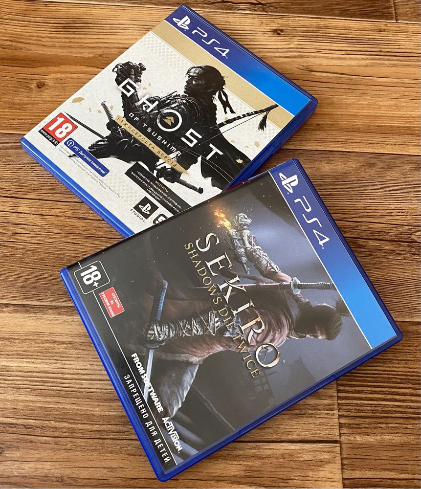 Sony PS4: Stalker, The Last of Us, Bloodborne, Sekiro, inFamous, CoD