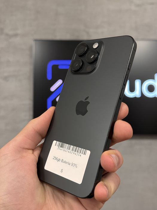 RATY 0% iPhone 16 Pro Max 256GB BATERIA 93% GWARANCJA 12 miesiecy!!!
