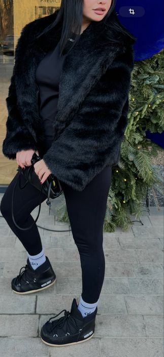 Эко  шуба шубка хутро оригинал италия