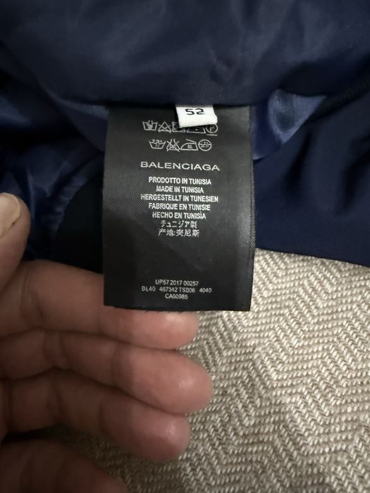 Бомбер Balenciaga (оригинал). Оверсайз на M (50)