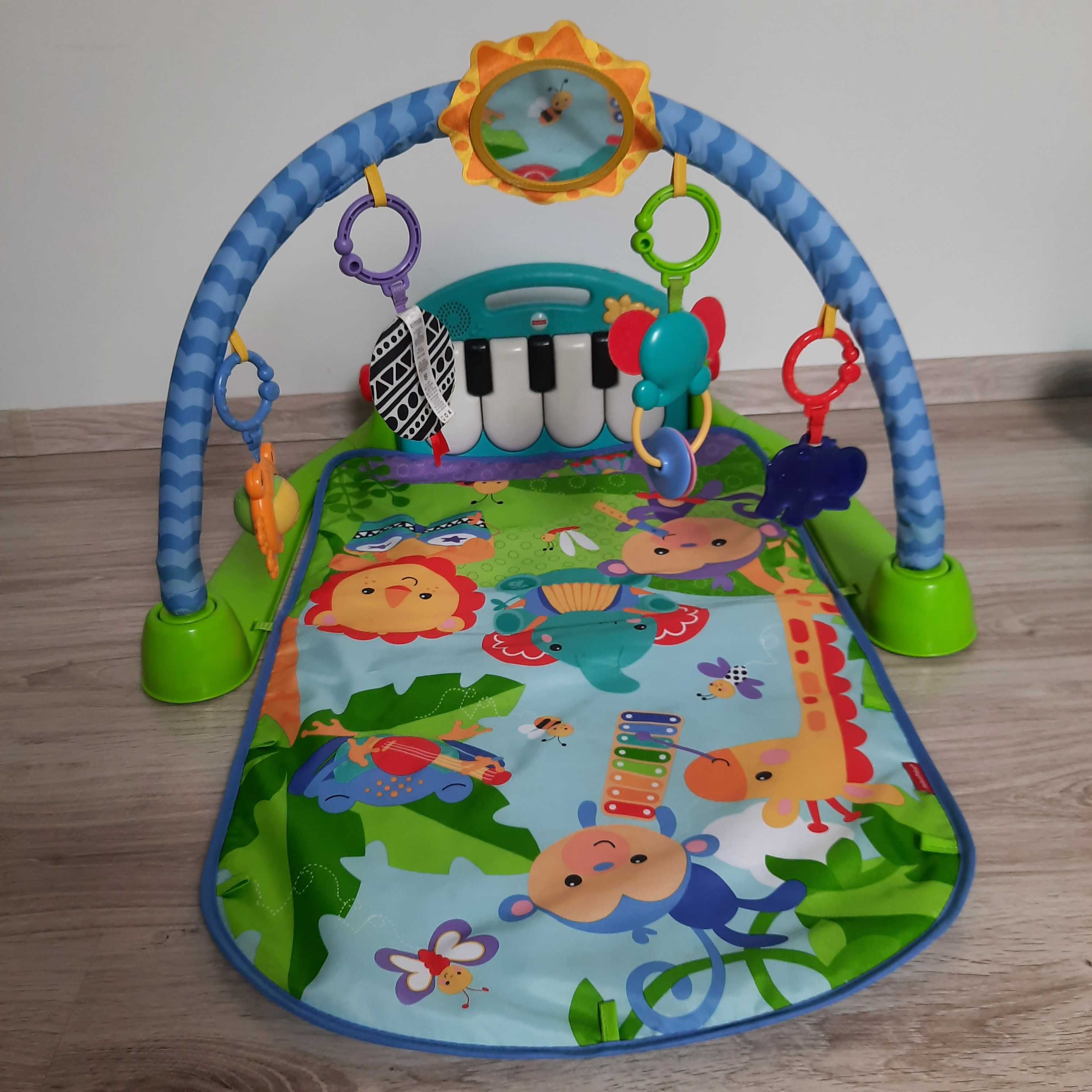 Mata Fisher Price z pianinem