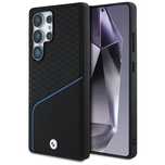 Etui BMW Leather Textured and Smooth MagSafe na Samsung Galaxy S25 Ult