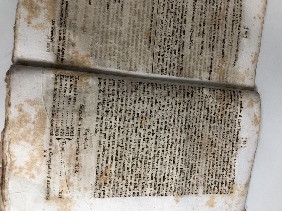 Memorial ultramarino de 1836