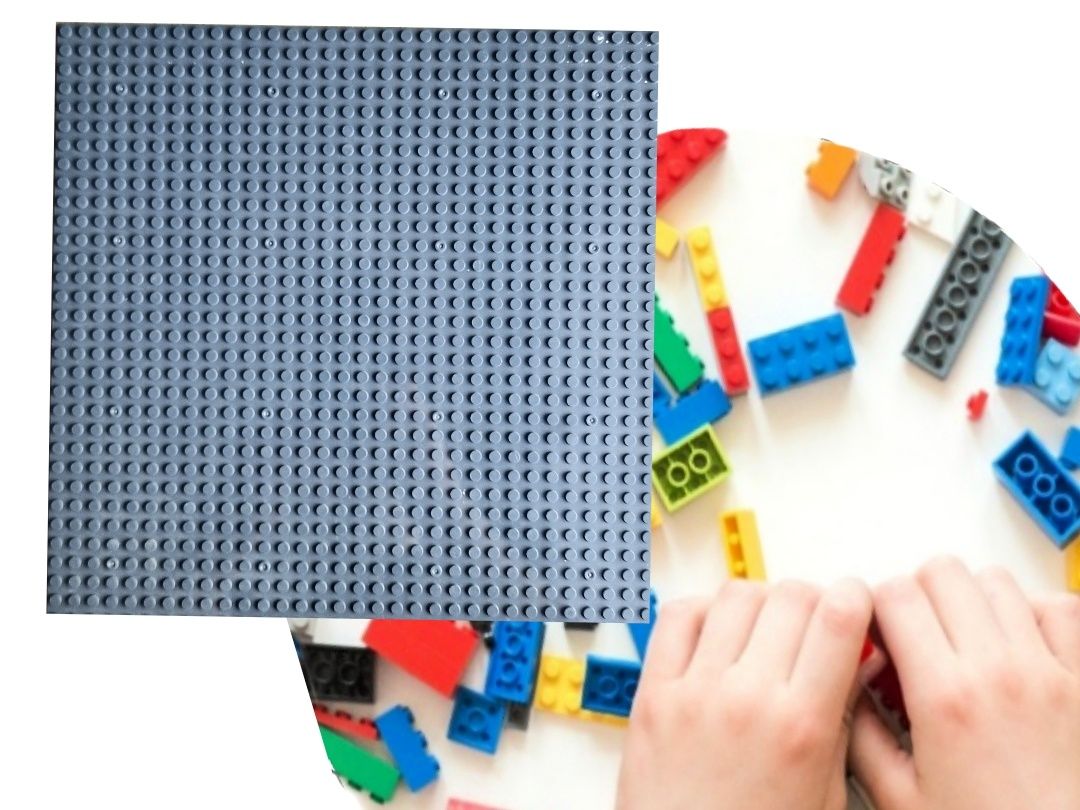 Płyta konstrukcyjna klocki zabawka podstawa do budowania duzy wymiar