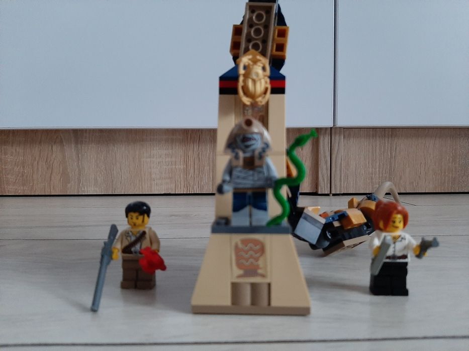 LEGO 7325 Pharaoh's Quest Cursed Cobra Statue + instrukcja