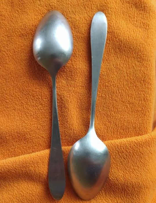 Stare sztućce Nóż+2 łyżki