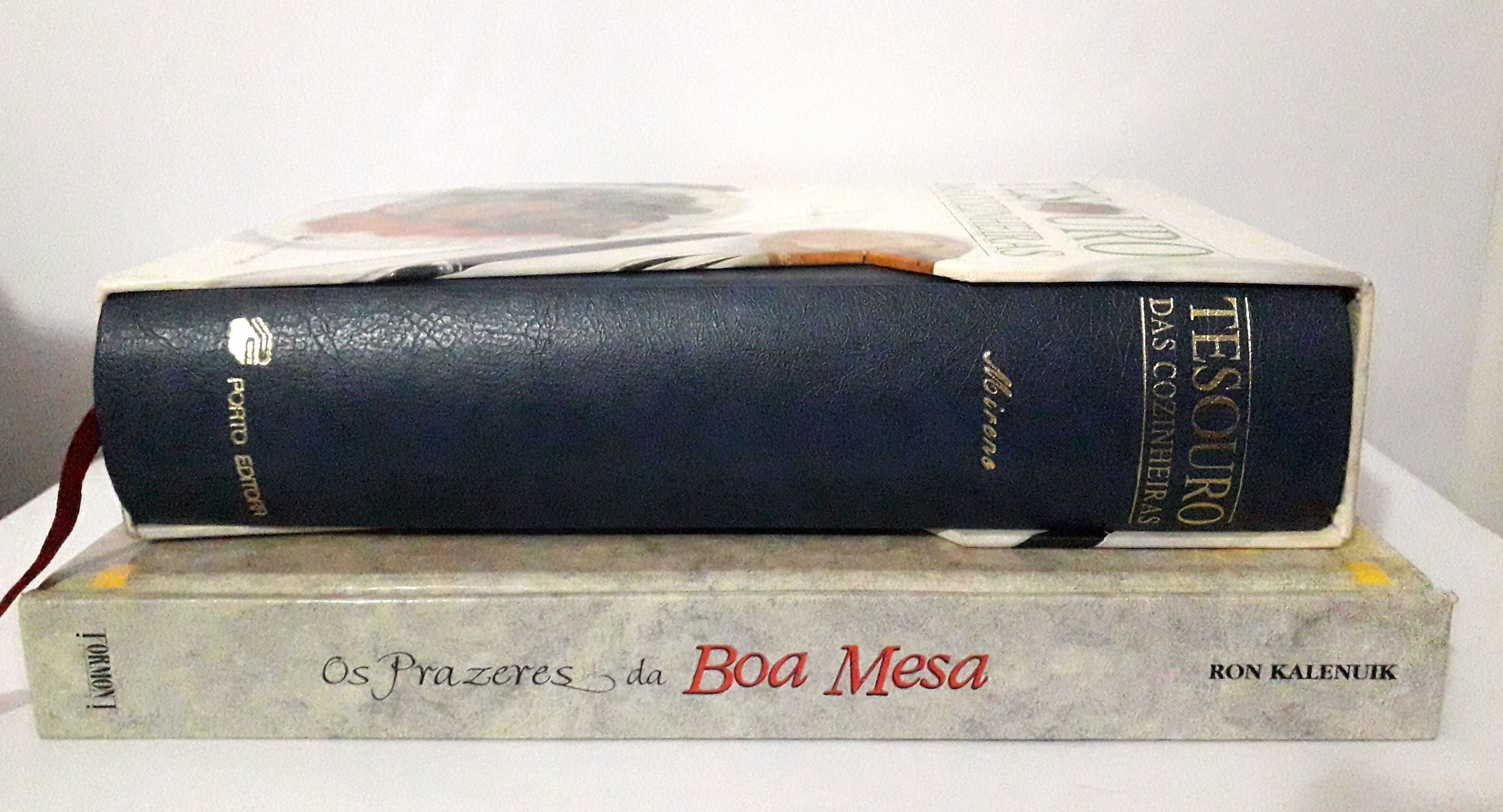 Livros de Culinária: Tesouro das Cozinheiras / Os Prazeres da Boa Mesa