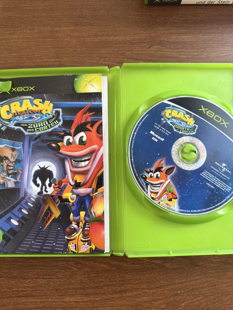 Gra Crash Bandicoot cortex xbox classic