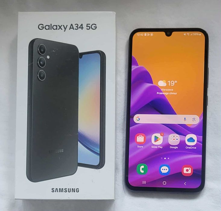 Samsung Galaxy A34 6 GB / 128 GB 5G czarny