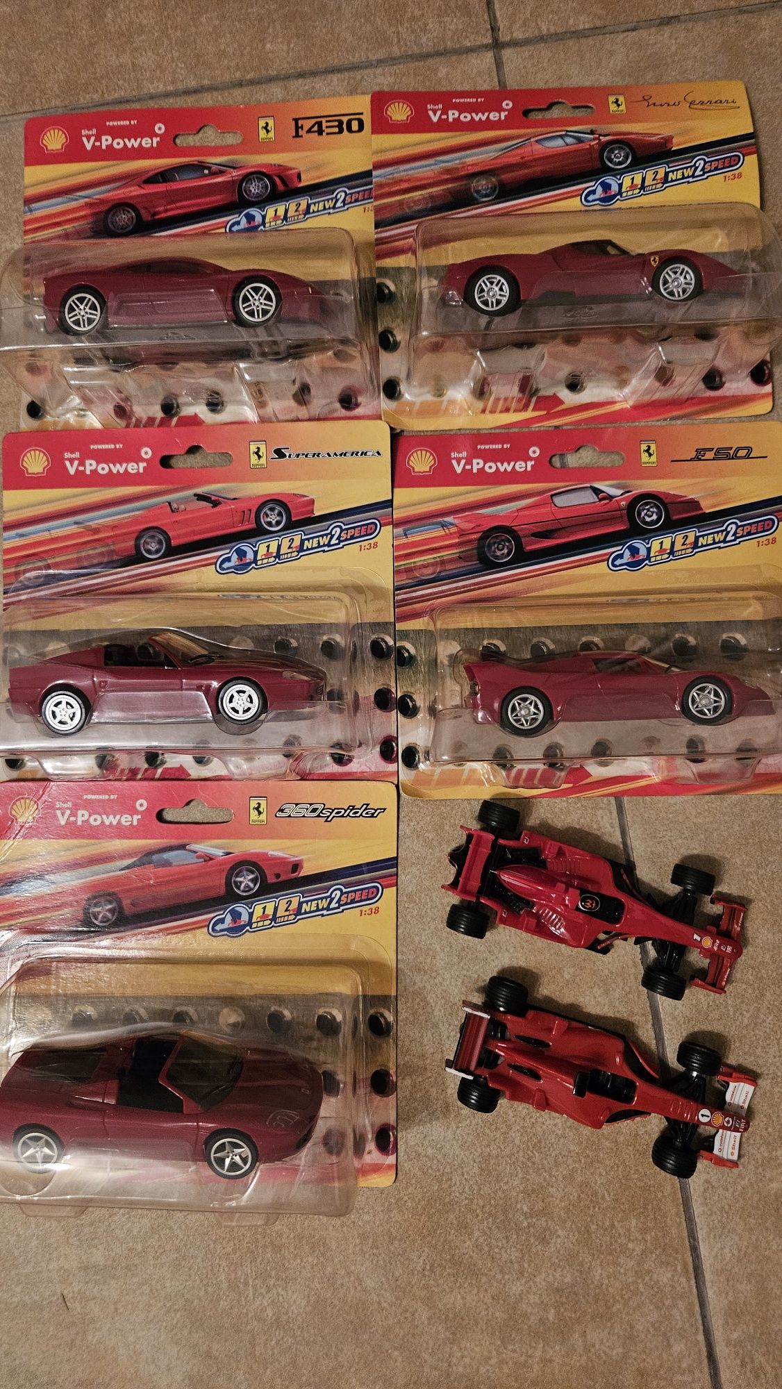 Kolekcja Ferrari Shell V-Power 2006 Hot-Wheels