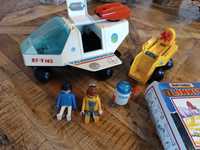 Stara zabawka PRL Vintage Playmobil Matchbox zestaw retro zabawek
