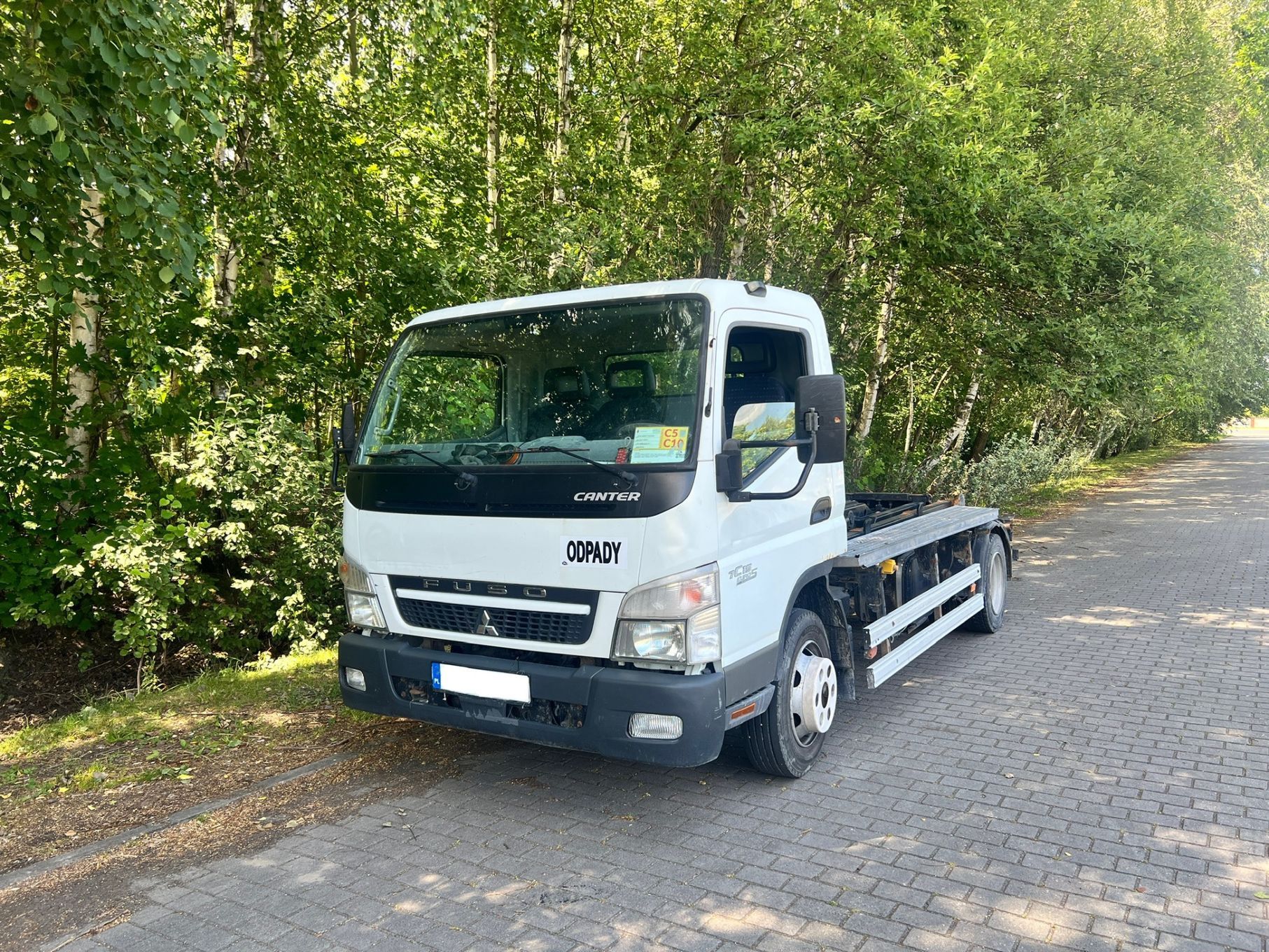 Mitsubishi Canter  7C15 3.0. Hakowiec, Sprawny,Nowy Udt