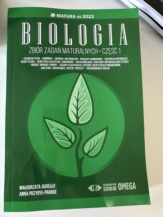 Biologia zbiór zadań - część 1