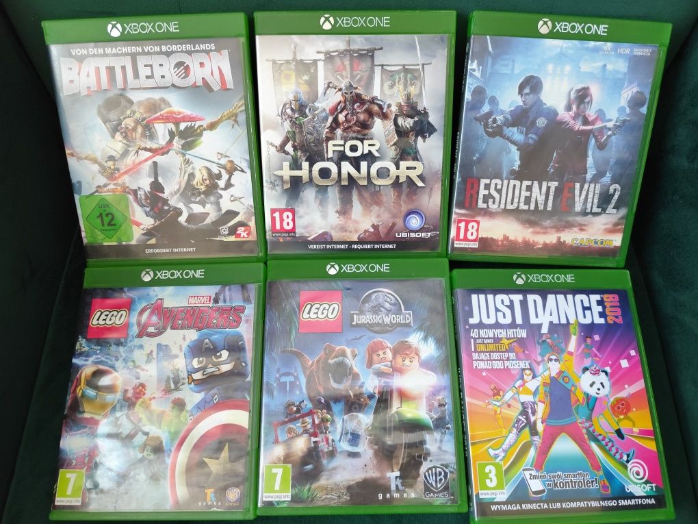 Gry na Xbox One, series X