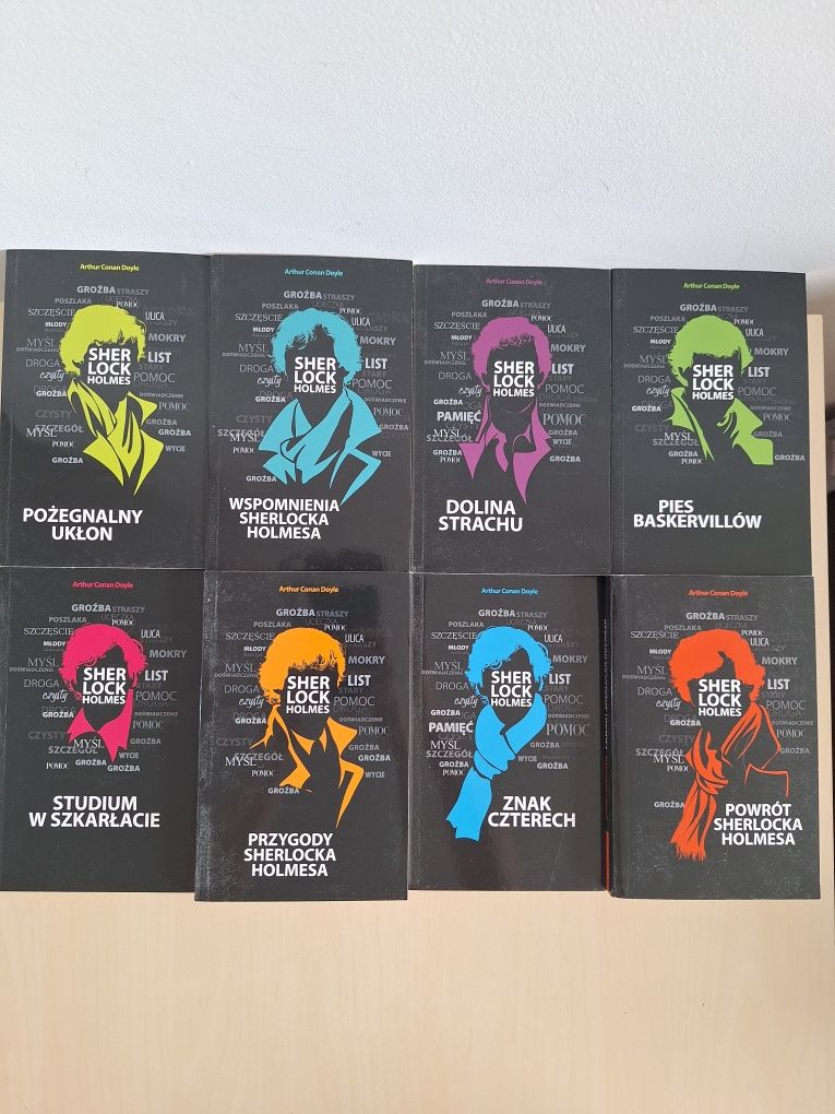 Arthur Conan Doyle Sherlock Holmes 8 książek