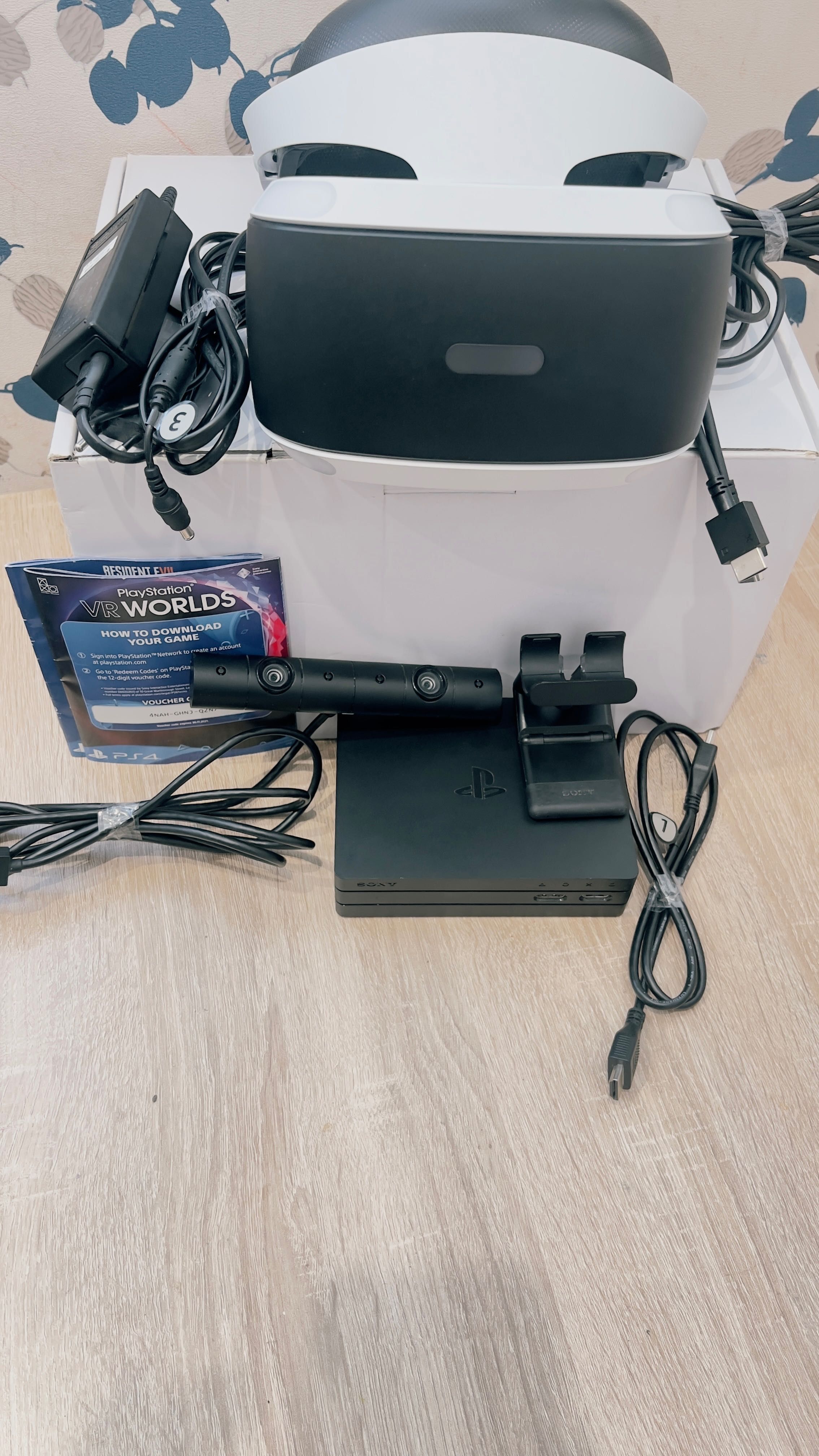 PlayStation VR PS4, (шолом віртуальної реальності) повний комплект