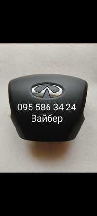 Подушка безопасности безпеки руля airbag Infiniti Q50 QX50