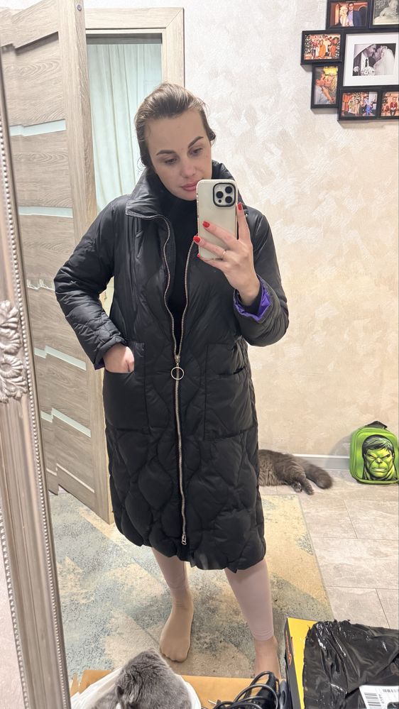 Пуховик зара пальто