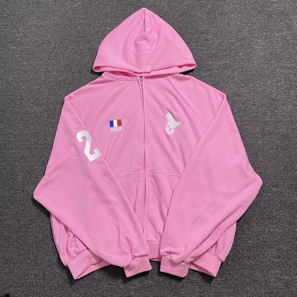 Зип худи Balenciaga Pink