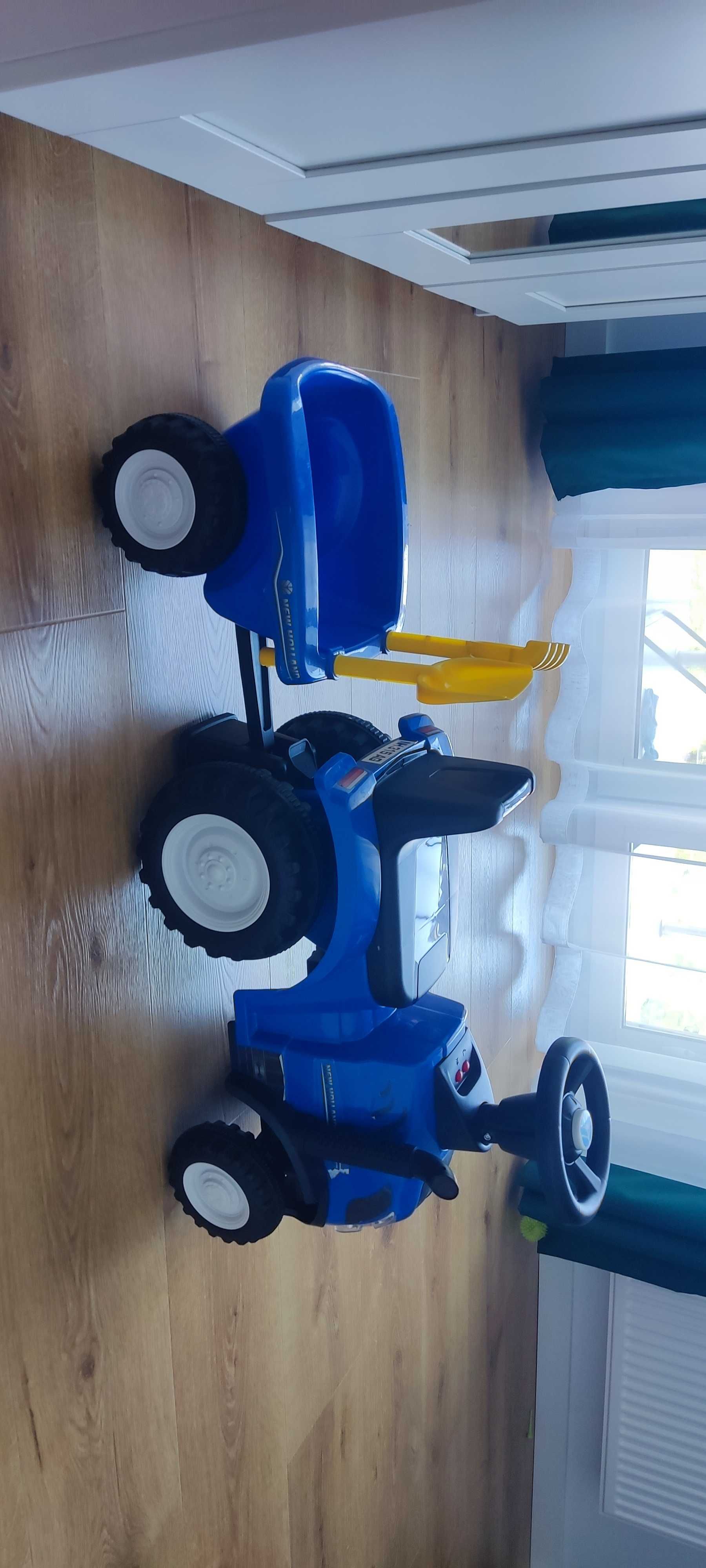 Traktor jeździk New Holland jak nowy