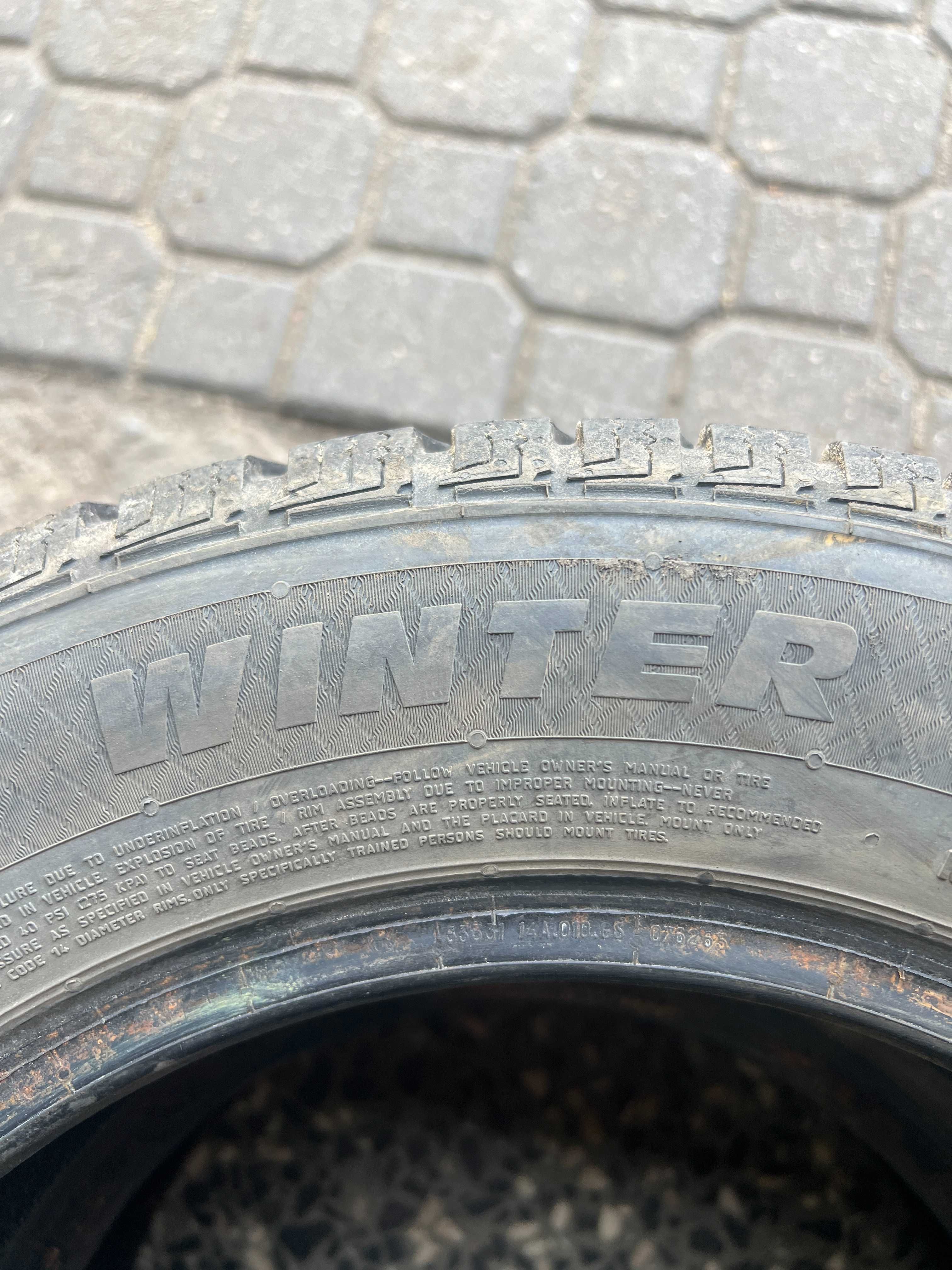 165/70r14 paxaro opony zimowe 4szt 2020r stan bdb