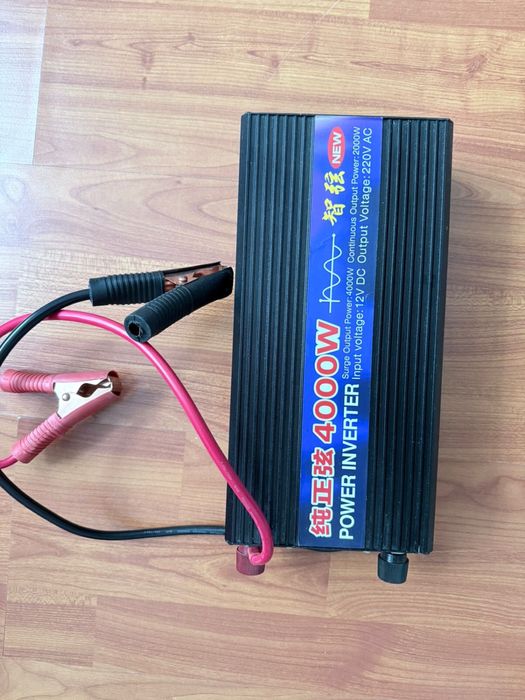 інвертор 4000W, 12-220V з чистою синусоїдою