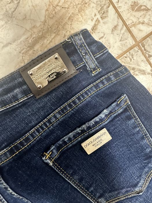 Джинсы dolce gabbana оригинал состояние новых,плотные хс,с