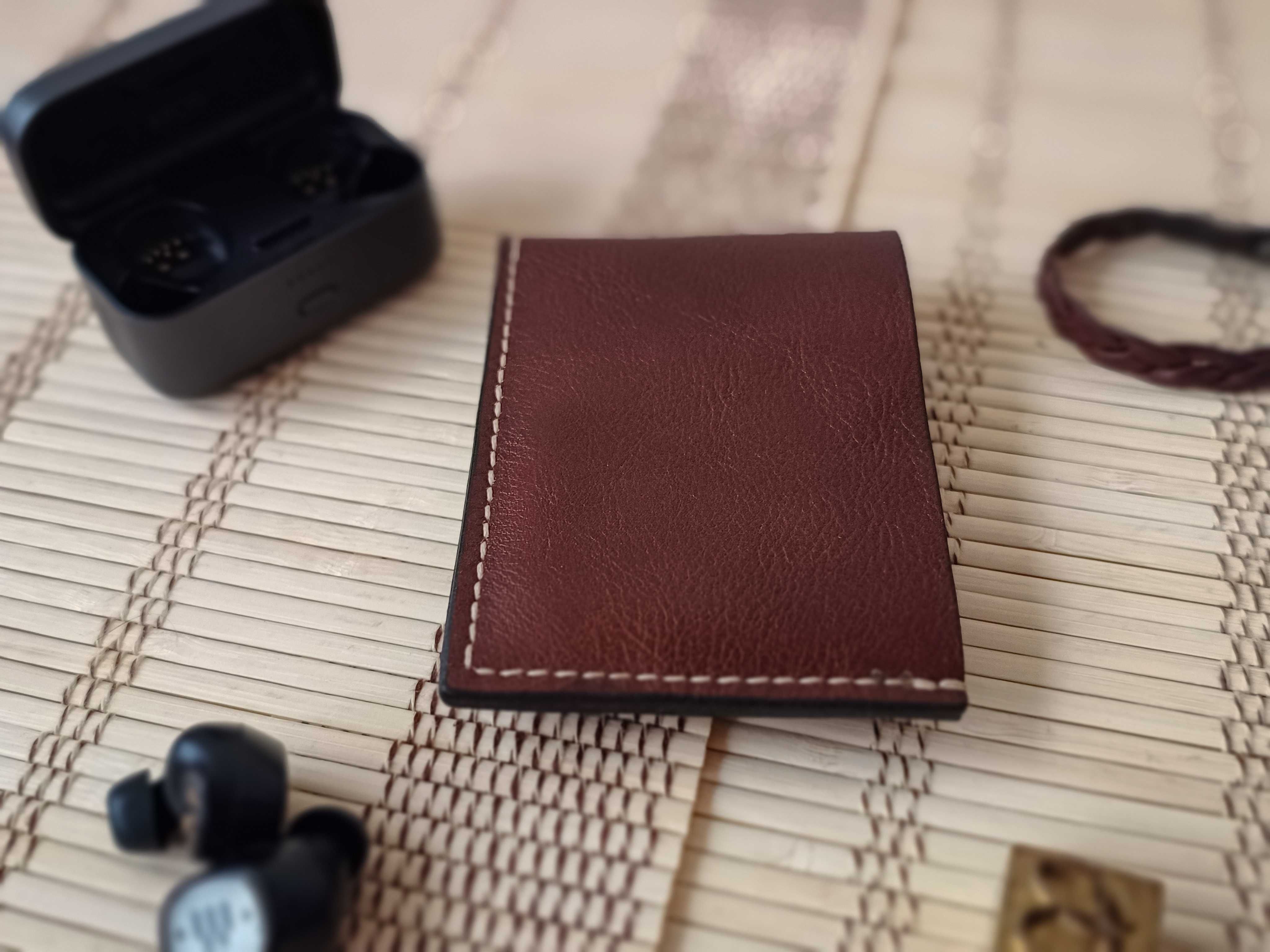 Borubar Skóroszyj - mini portfel z luksusowej skóry Verdi