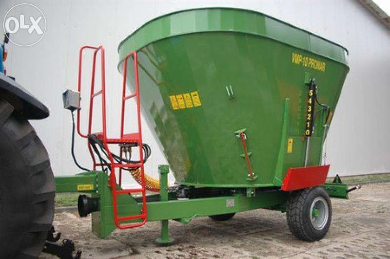 Wóz paszowy PRONAR VMP 10 - VMP 10S - 4 t/ 10 m³