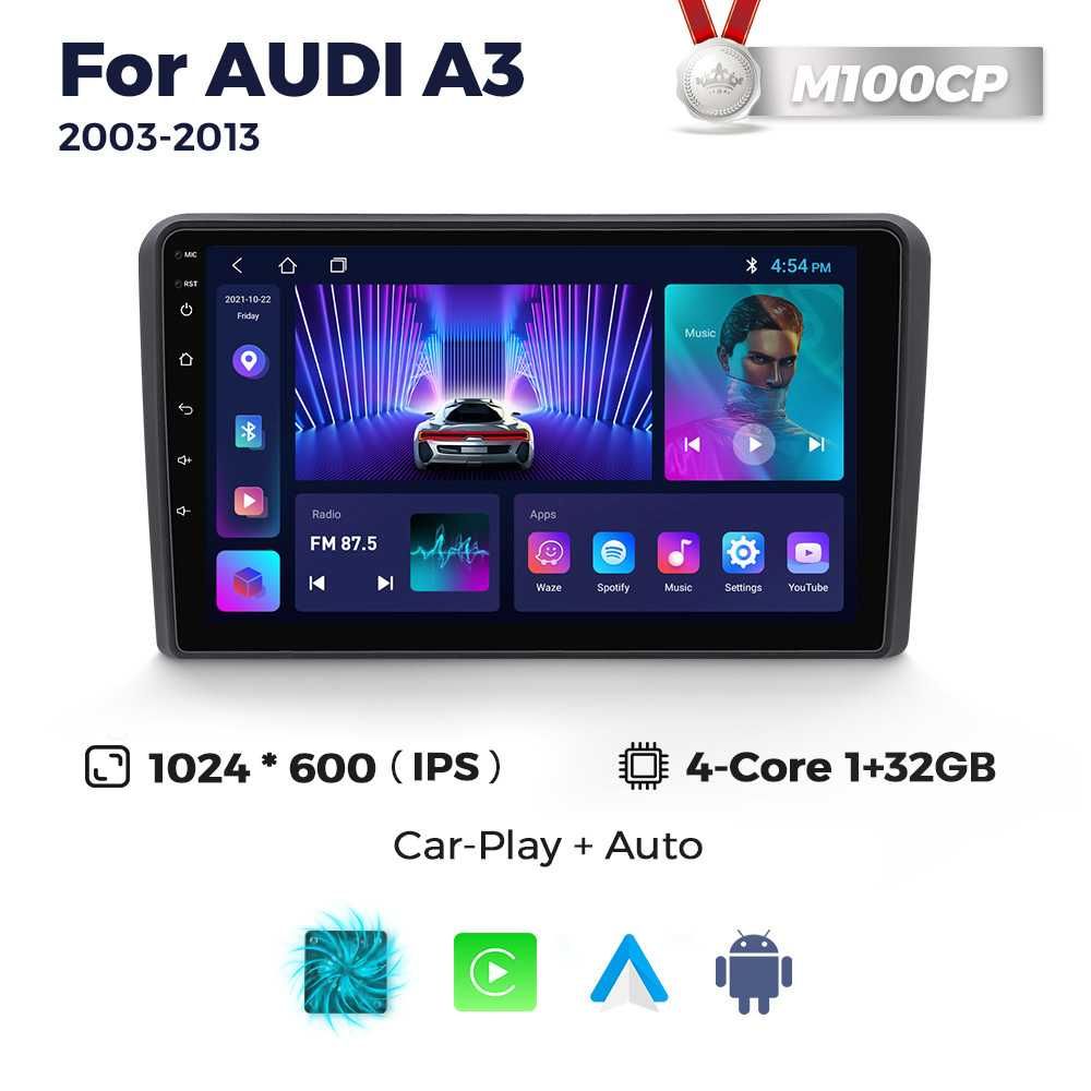 Audi A3 штатная магнитола Android GPS навігація Ауди