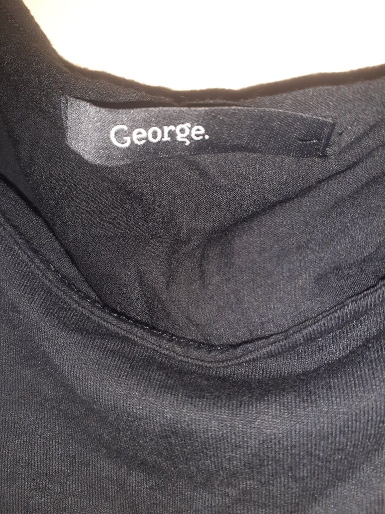 Czarna bluzka hiszpanka firmy George roz 40/42.
