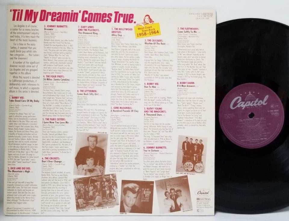Vários  West Coast Teen Rock  LP